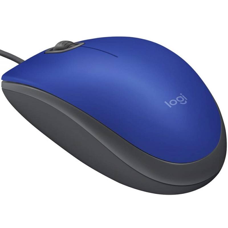 RATON LOGITECH M110 Silent USB, Azul