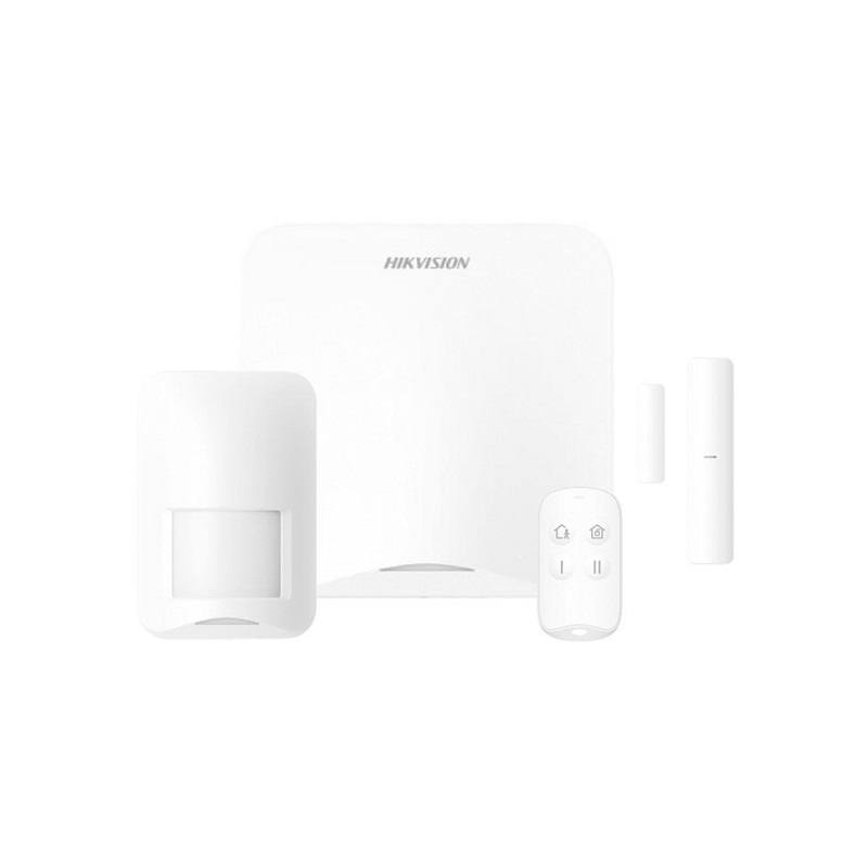 Kit Sistema de Alarma Inalámbrica Hikvision Ax Home, Hasta 16 Zonas, Conexión Wi-Fi (2.4 GHz) y LAN