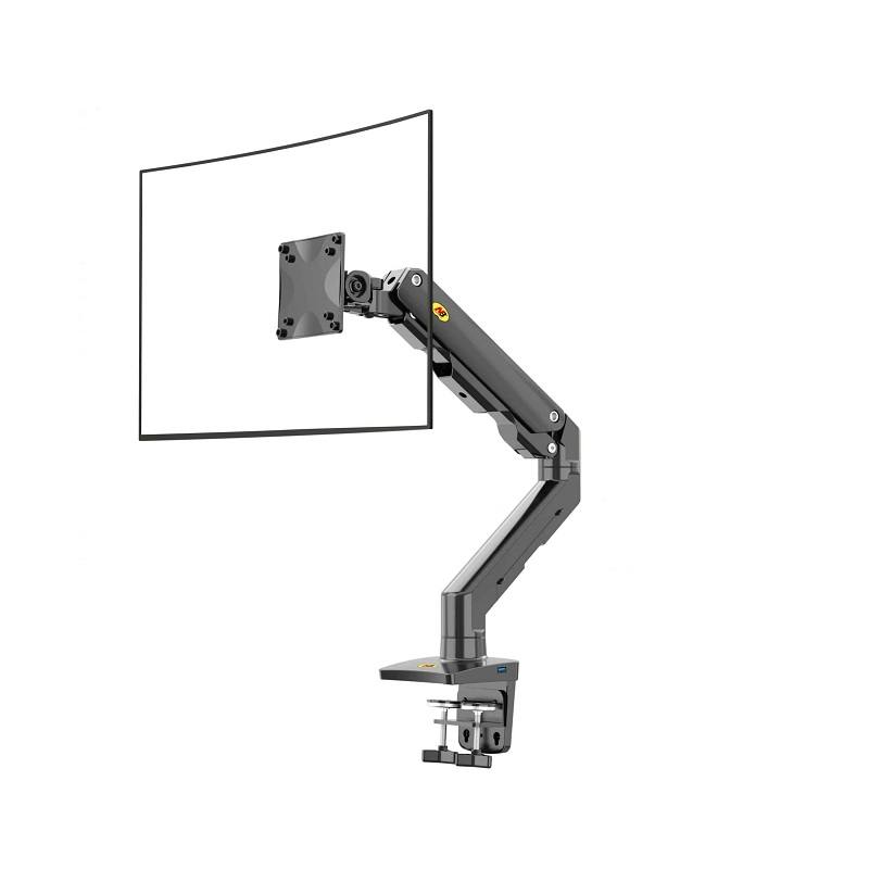 Soporte de mesa North Bayou G50 para Monitores de 27-45", Rotación 360°, Girar 90°, Carga máx 16kg