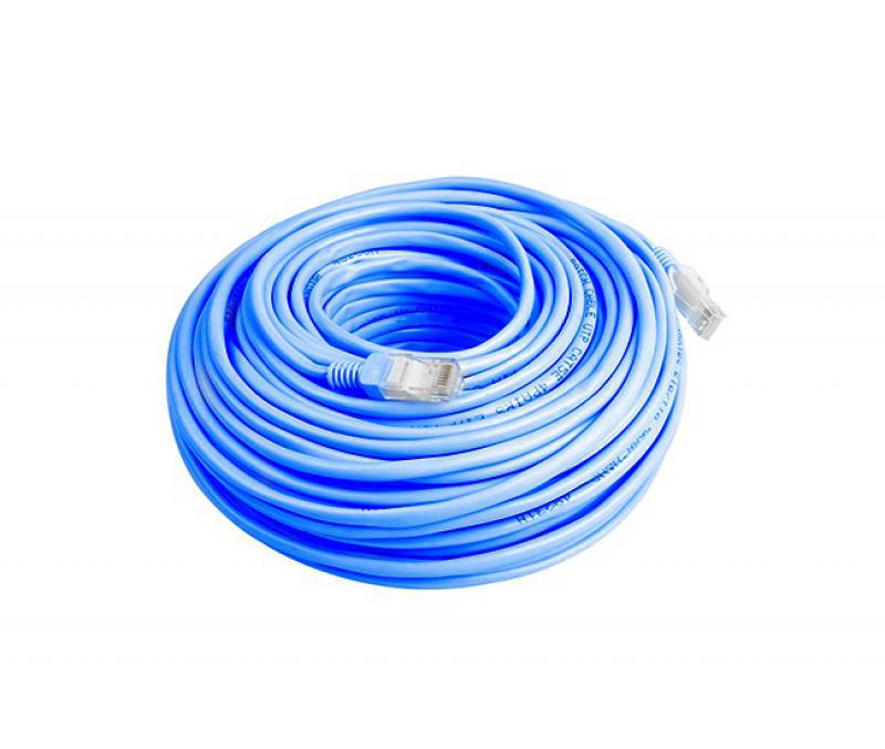 CABLE UTP CAT6 T-VISION - 25 METROS- AZUL, Pass Fluke, 7x 0.2mm