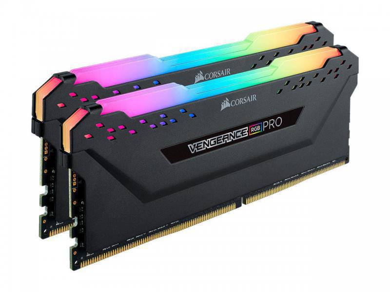 Memoria Ram CORSAIR Serie Vengeance RGB Pro, DDR4 32GB (2x16GB) 3200MHz DIMM, CL16, 1.35V