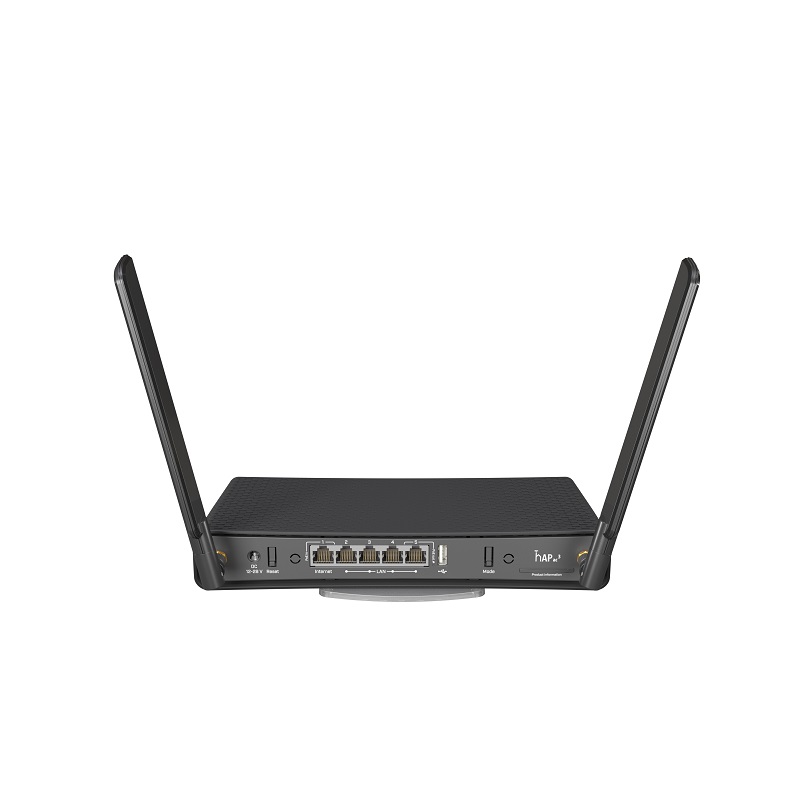 Router AP Wifi HAP ac3 MIKROTIK RBD53iG, CPU 896MHZ, 256MB RAM, 5 Puertos Gigabit, 2,4GHz y 5GHz