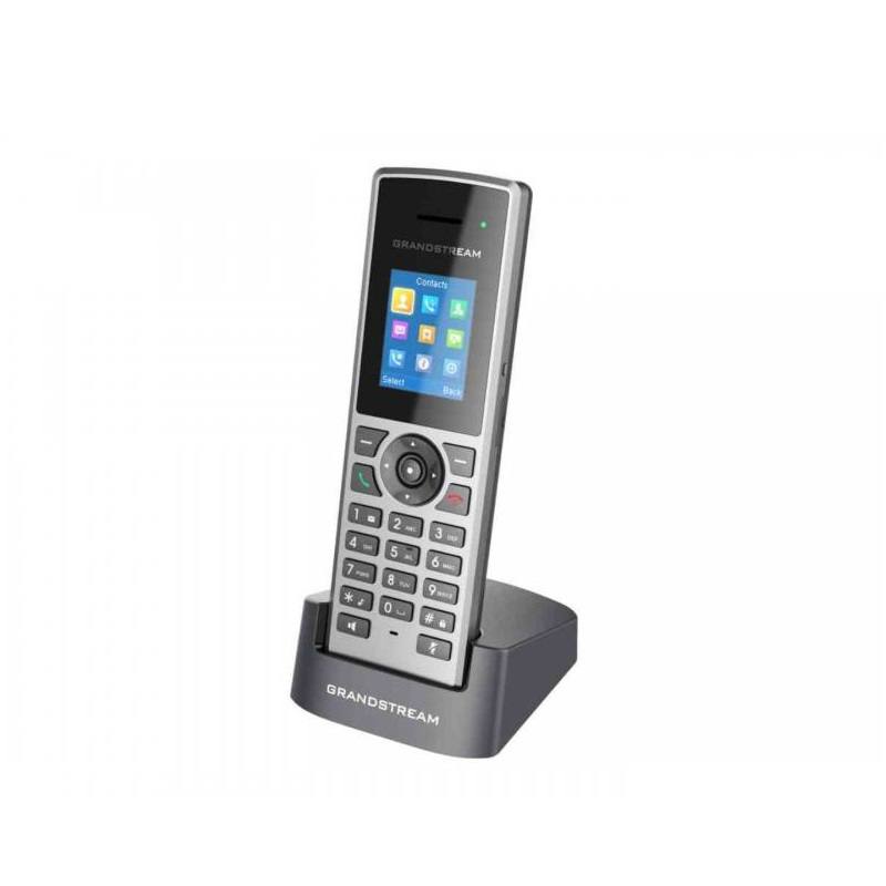 Teléfono IP Inalámbrico DECT GRANDSTREAM DP722, 10 cuentas SIP, 350M en exteriores y 50M interiores