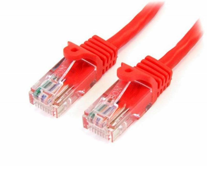 CABLE UTP CAT5E LANPRO - 2 METRO ROJO