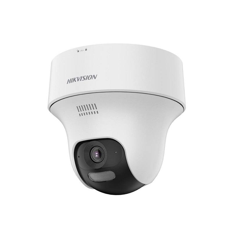 Cámara IP WiFi Mini PT Hikvision, 2.8mm, 2MP, IR 20m, Audio bidireccional, hasta 512GB MSD, IP54, Plástica