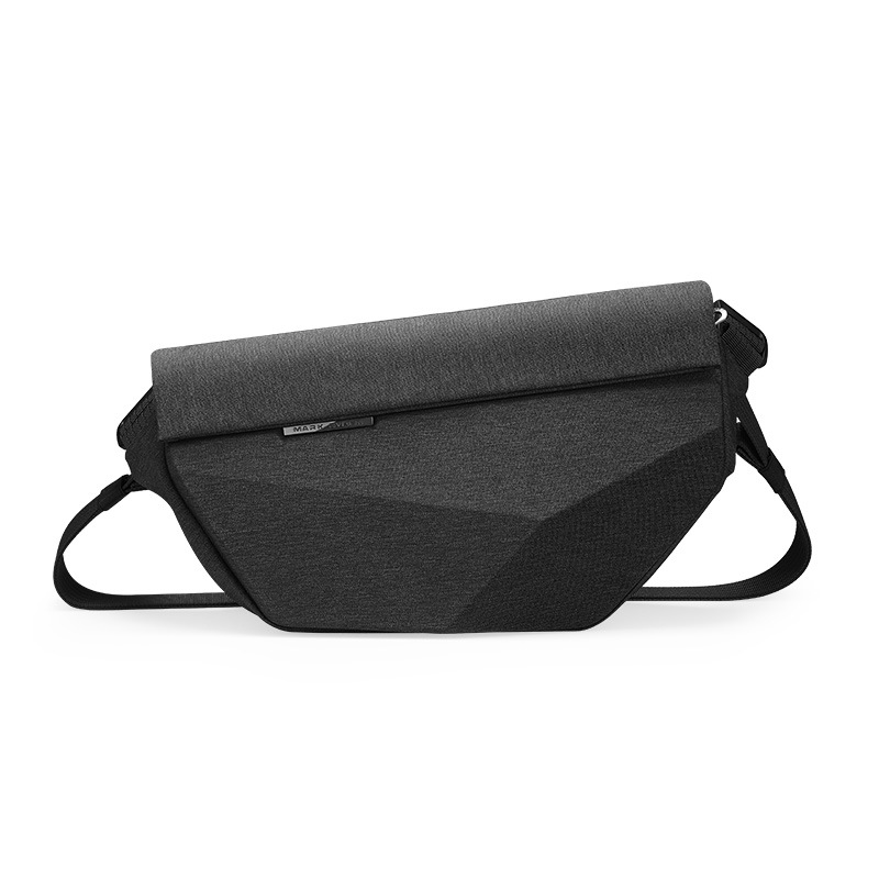 Bolso cruzado Mark Ryden Diamond Facets MR2339JY-00, 9.7", tela impermeable, color negro técnico
