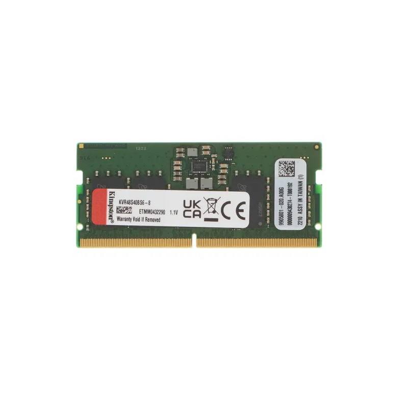 Memoria RAM DDR5 8GB 4800Hz SODIMM Kingston, CL40, 1.1V, 262-pin, Non-ECC