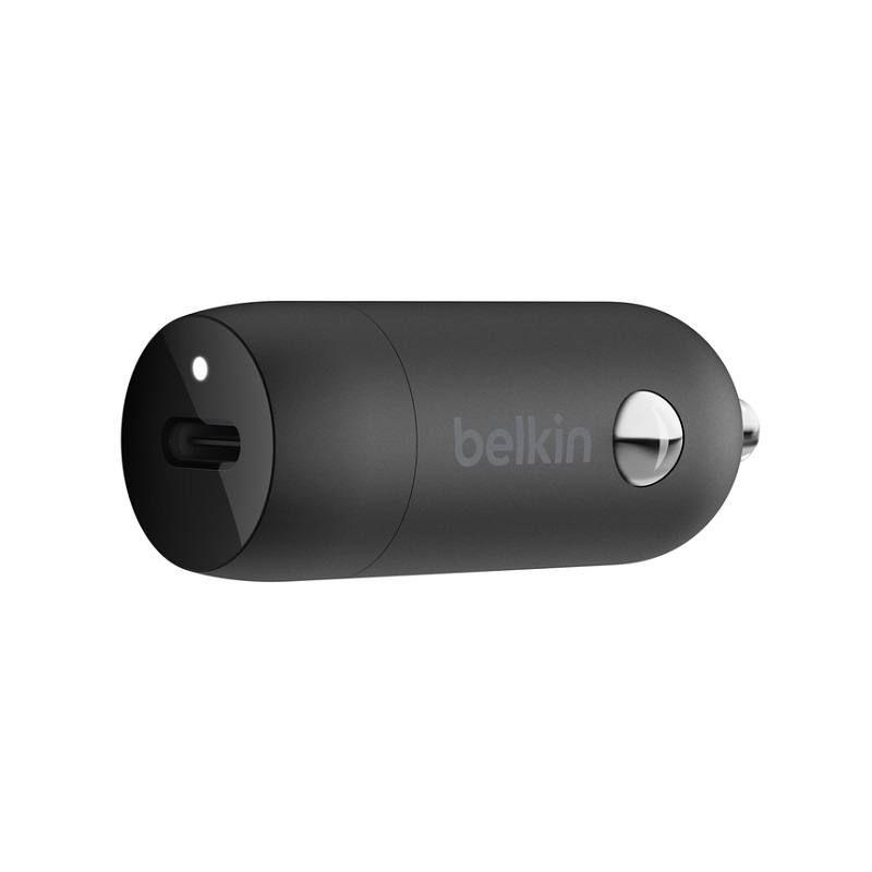 Cargador de Carro BELKIN CCA004BTBK, PD USB Tipo C de 30W, Negro