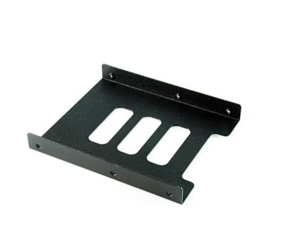 Base para Disco Duro 2.5 a 3.5, Caddy Metálico, color negro
