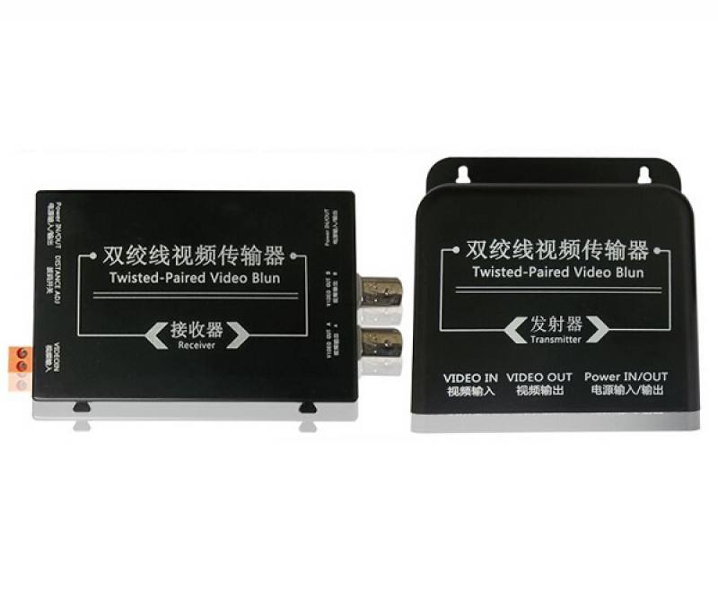 Video balun 1500m TVI,CVI, AHD Par trenzado