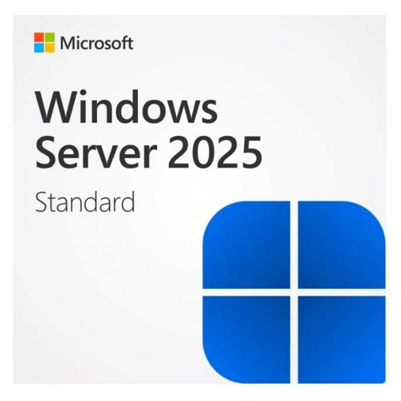 Programa Microsoft WINDOWS SERVER 2025 Standard OEM, 16 Núcleos