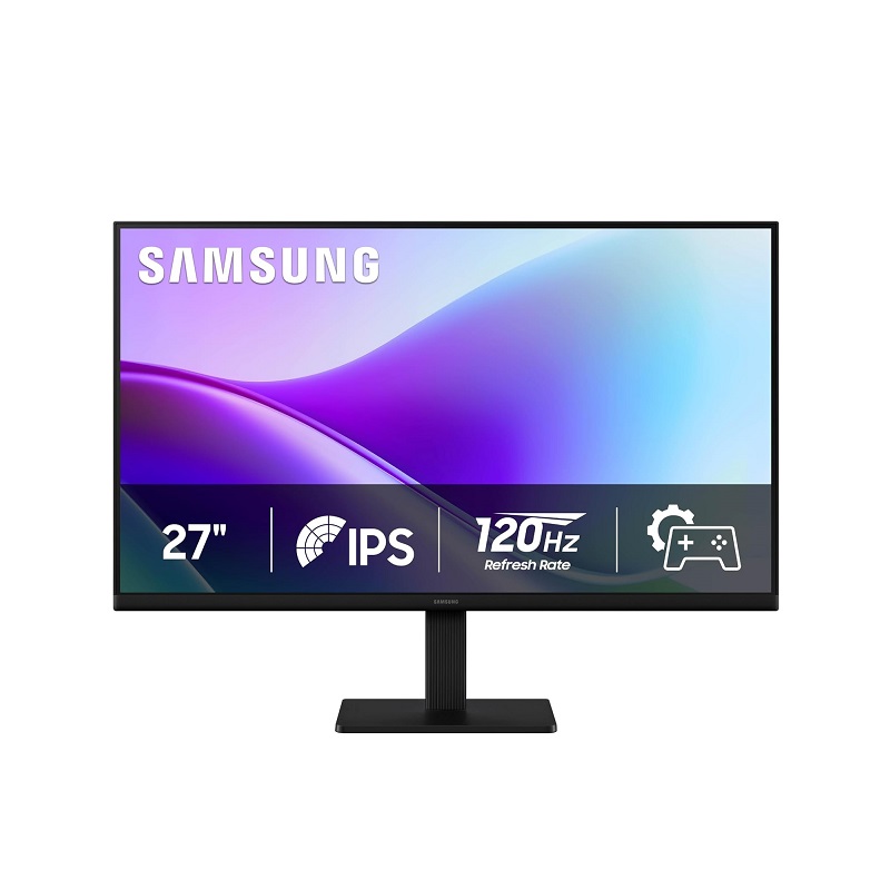 Monitor LED Samsung Essential S3 (S32GF), de 27" FHD, 120Hz, IPS, VGA, HDMI, VESA 100 x 100