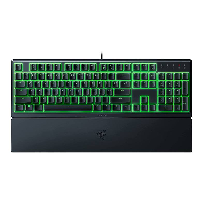 Teclado Gaming RAZER ORNATA V3 X, Iluminación RGB, Conexión USB, Inglés, Color Negro