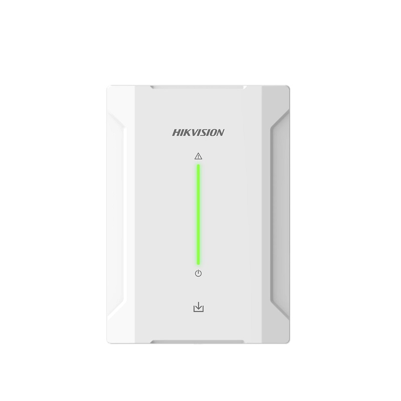 Repetidor de Señal Hikvision Ax Hybrid Pro, de 8 Zonas Cableadas, Conexión RS-485 hacia el Panel con Salida para Conexión en Cascada, Permite Agregar Sensores Cableados