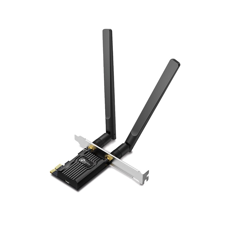 Tarjeta PCIe de red Inalámbrico TP-LINK Archer TX20E AX1800, Wi-Fi 6, Bluetooth 5.2, 1201Mbps 5GHz + 574Mbps 2.4GHz