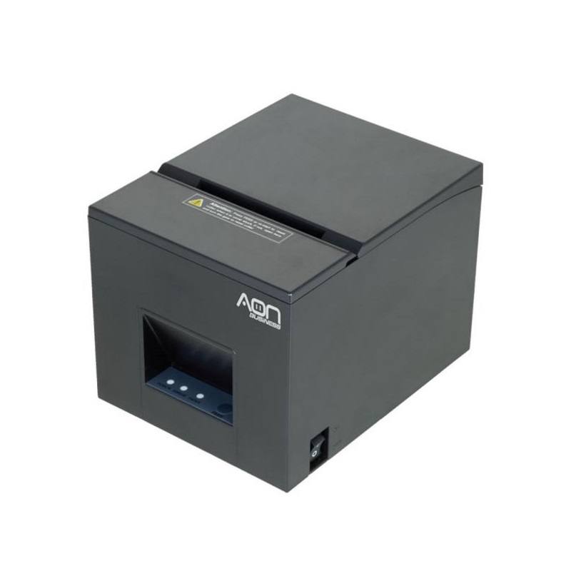 Impresora Térmica AON PR-350WF, papel 80mm, conexión USB, LAN y WiFi, 260mm/s, color negro