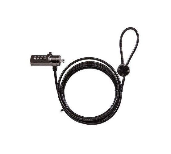 CANDADO ARGOM CON CODIGO PARA PORTATIL ARG-KL-5001 1.80 M / 6 PIES