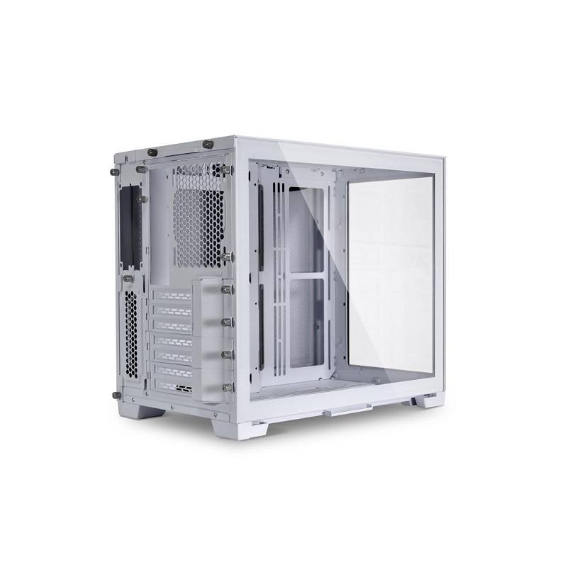 Gabinete Gaming LIAN LI O11 Dynamic Mini Snow, ATX Mid Tower