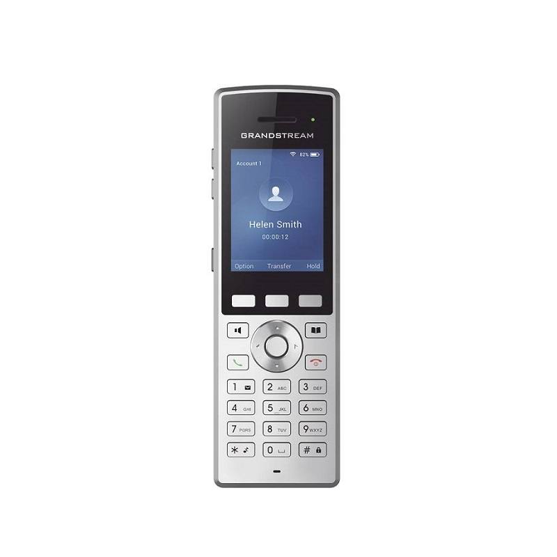 Telefono IP GRANDSTREAM WP822, Inalambrico, 2 cuentas SIP, 2 lineas, Bluetooth