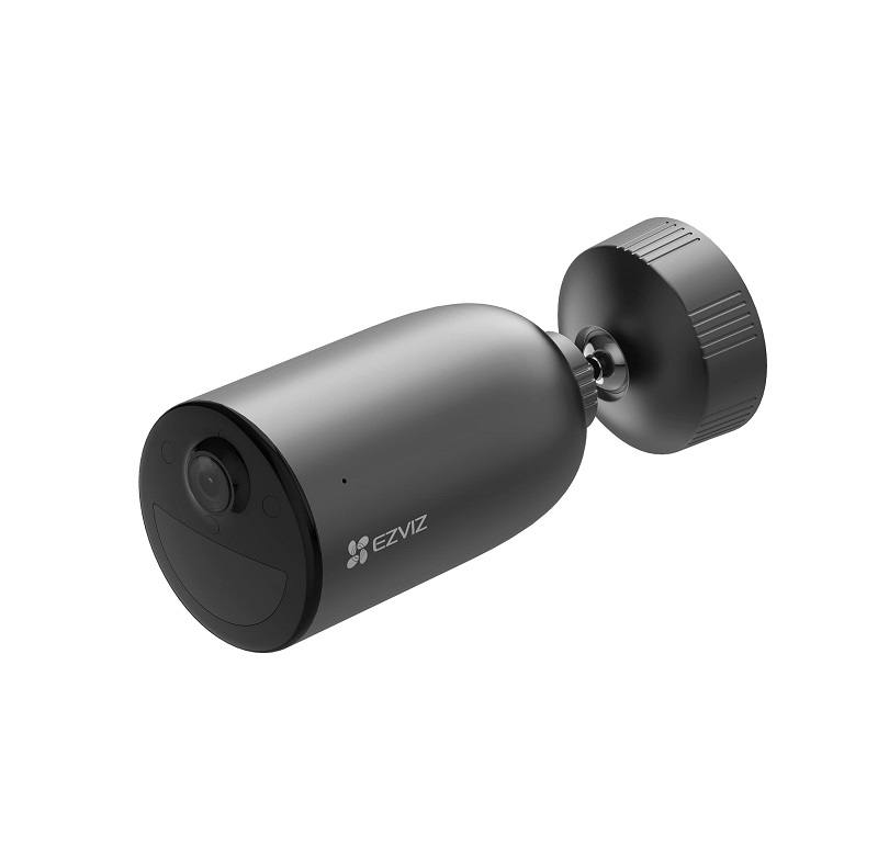 Camara Bullet IP WiFi EZVIZ EB3, 3MP 2K, IR 15m, IP66, Soporta Micro SD de hasta 256GB, bateria integrada
