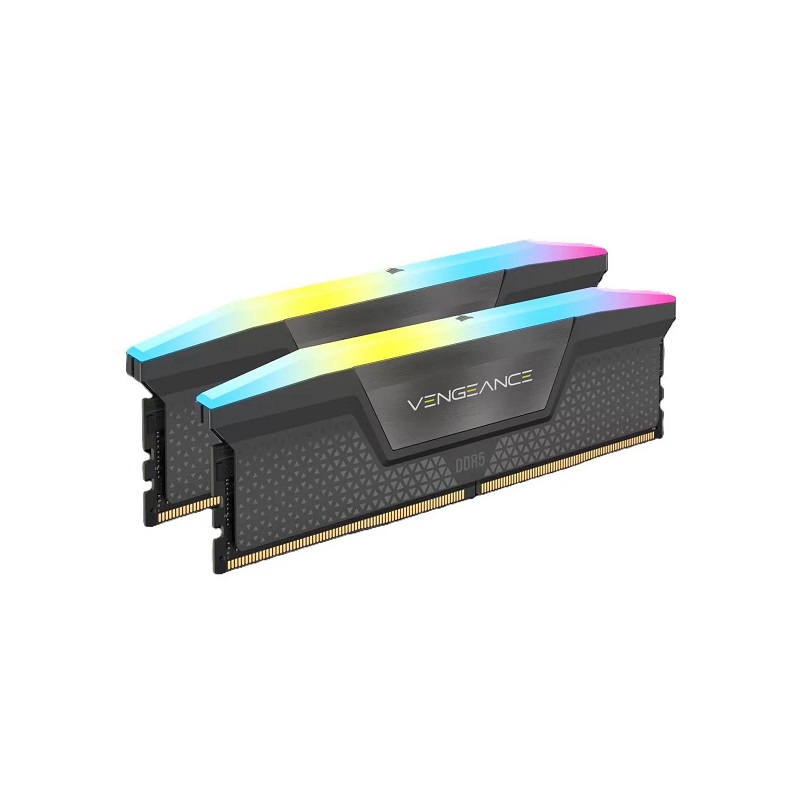 Memoria Ram CORSAIR Vengeance RGB, DDR5 16GB (2x8GB) 5200MHz DIMM, 1.25V, CL40