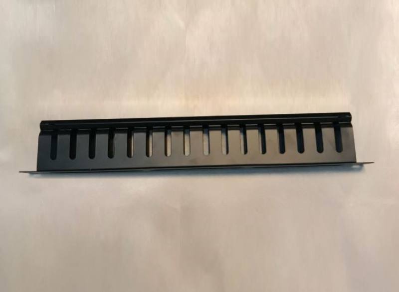 Organizador de cable T-Vision  horizontal 1U, 19", 16 Ranuras