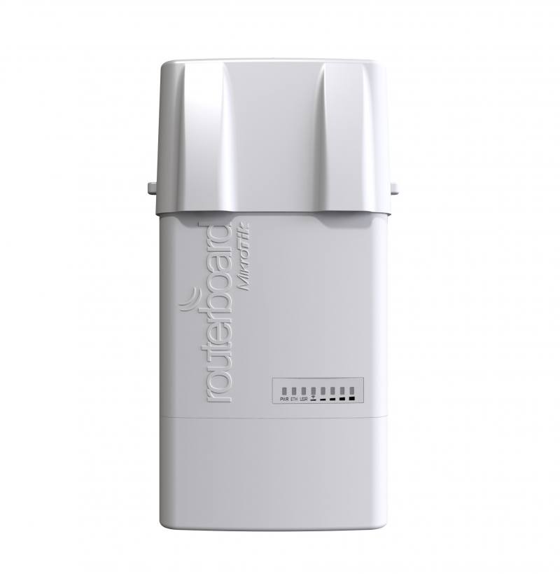 Access Point MIKROTIK BaseBox 2, 2.4Ghz integrado A, Backbone, CPE, conectores 2xRPSMA, ranura miniPCI-e, Gigabit Eth
