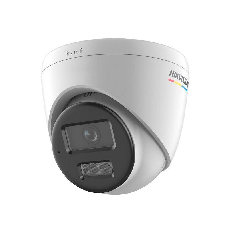 Cámara IP Domo Hikvision, POE, 2.8 mm, 6MP, IR 30M, ColorVu, Micrófono, IP67, Metal/Plástico
