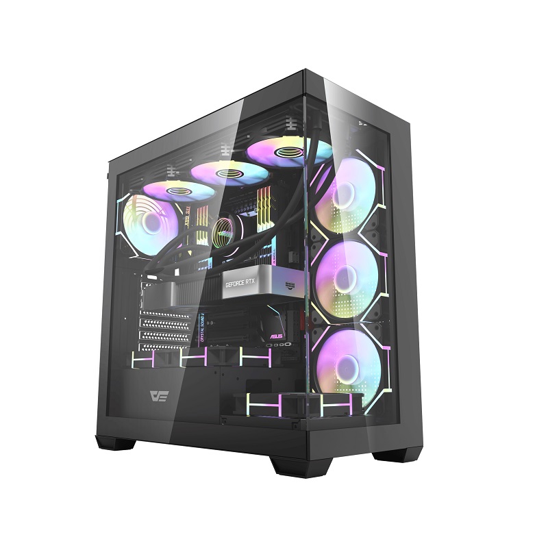 Combo Computadora Gaming AMD RZ5-9600X, DDR5 32GB, 2TB SSD, RTX5060, SO no incluido