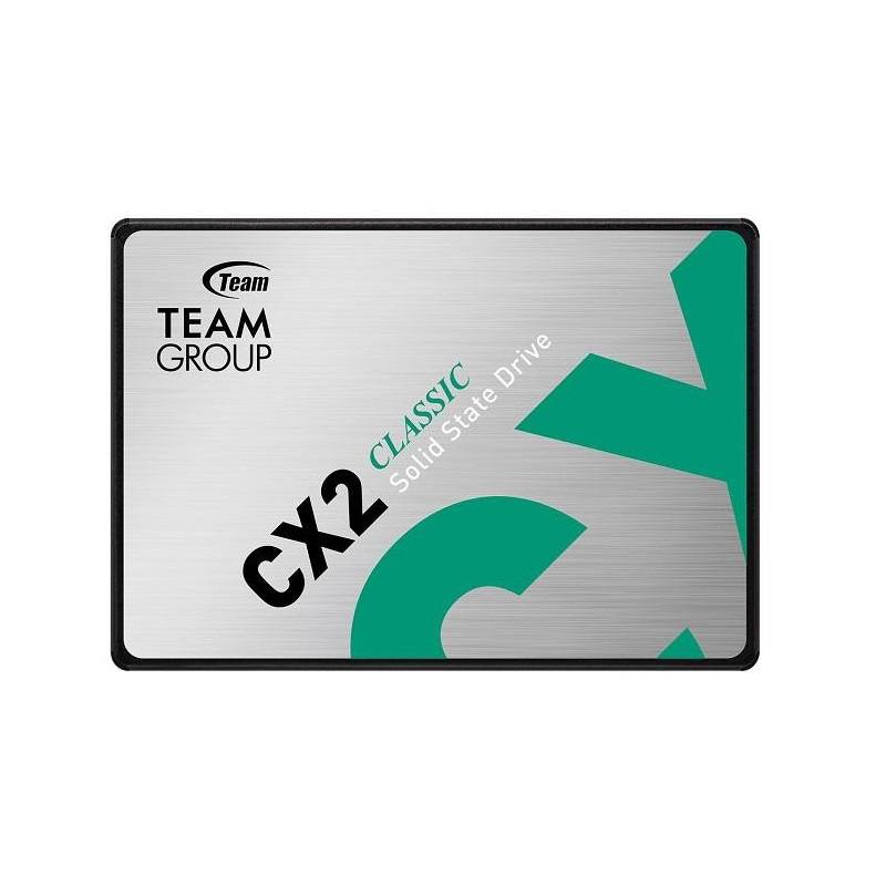 Disco de estado sólido SSD Team Group CX2 de 256GB, 2.5", 6Gb/s SATA III, 3D, NAND