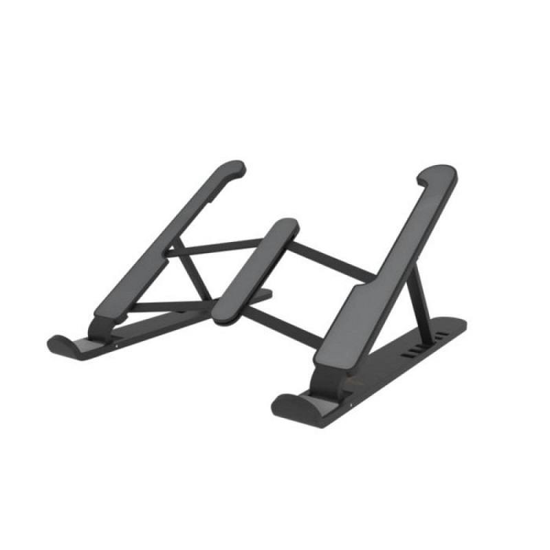 Base plegable XTECH para laptop de hasta 17" pulgadas, color negro