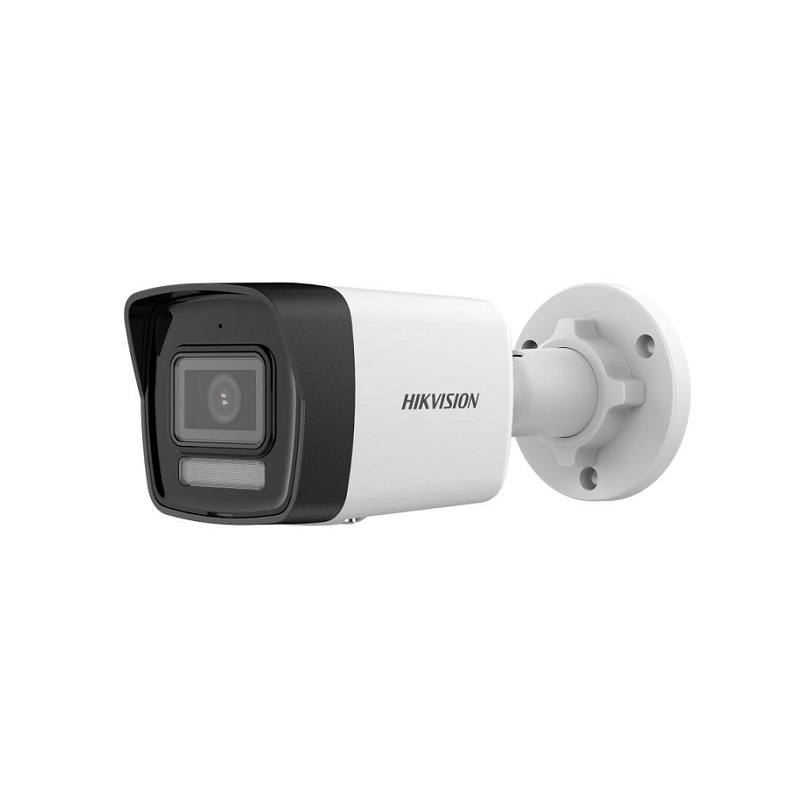 Camara IP Bullet Hikvision, POE, 2.8mm, 8MP, IR 30m, Micrófono, Outdoor/Indoor, IP67, Metal/Plástico