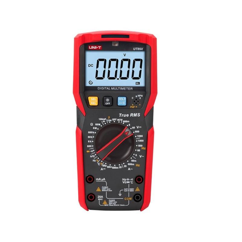 Multimetro Digital UNI-T RMS UT89X Multiprobador AC DC