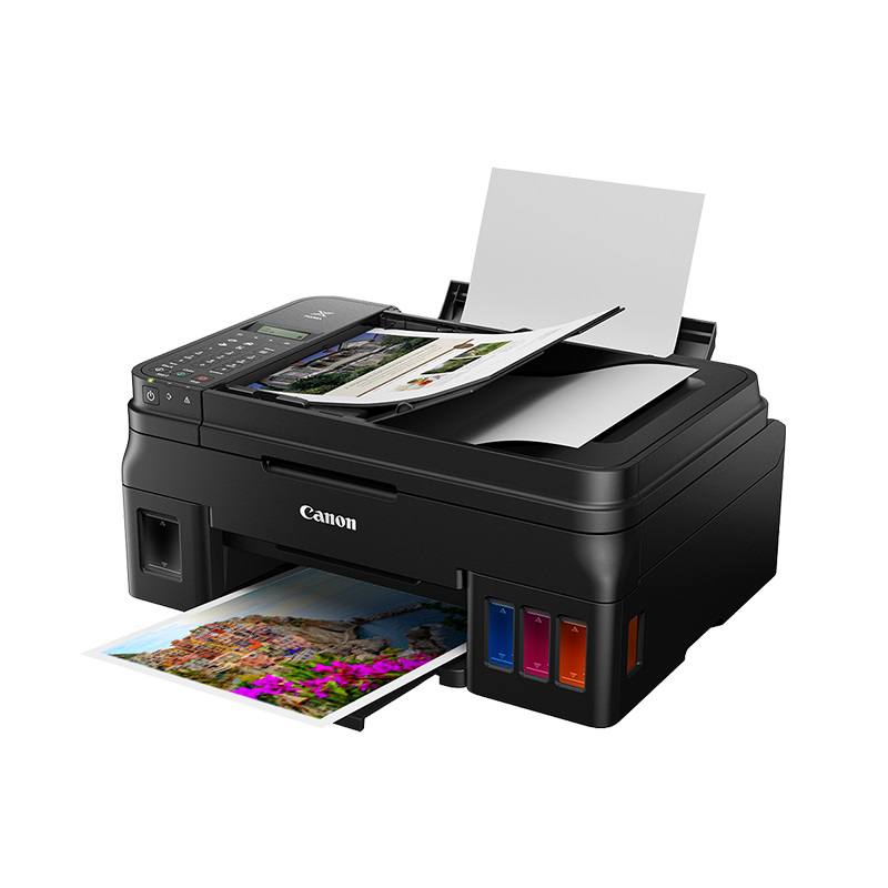Impresora Multifuncional CANON PIXMA G4110 de Inyección de Tinta, Impresora, Copiadora, Escaner, Conectividad WiFi