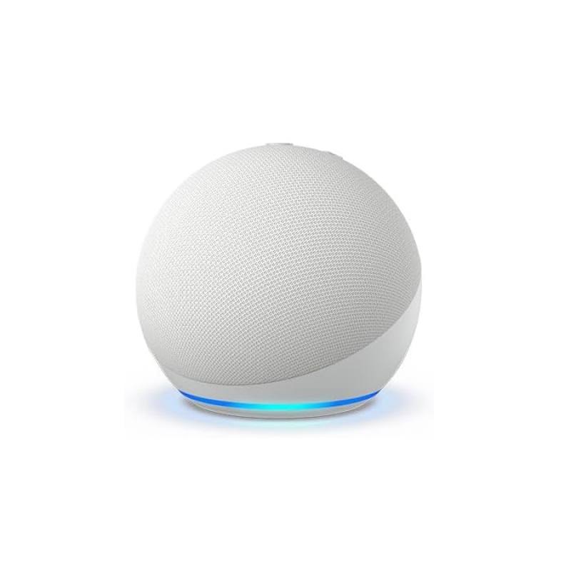 Bocina Amazon Echo Dot 5, Alexa, Conexión Bluetooth y Wi-Fi, color Blanco, 5th Gen