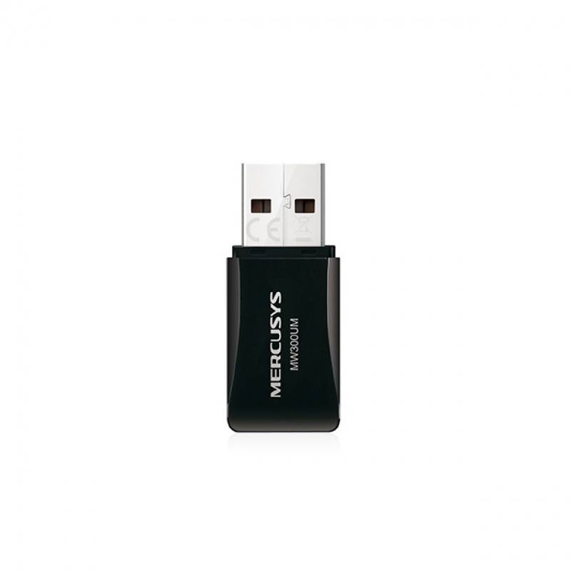 Adaptador USB Inalambrico Mercusys N300 de 2.4GHz