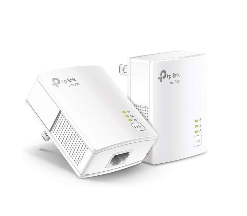 Powerline Adaptador de Red TP-LINK TL-PA7017 KIT, AV1000, Puerto Gigabit Ethernet, 128bit, 300mts, 2pcs