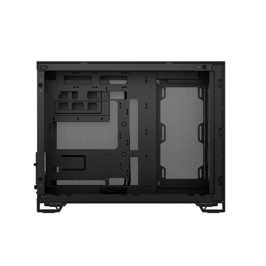 Gabinete Gaming CORSAIR 2500D Airflow Black, Micro ATX, panel