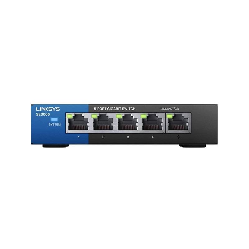 Switch LINKSYS SE3005 ,5 Puertos Gigabit Ethernet