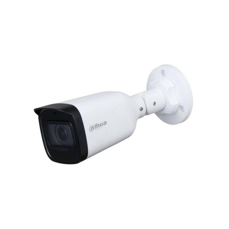 Cámara Bullet DAHUA CVI/CVBS/AHD/TVI, 2.7-12mm 5MP, IR 40m, IP67 Weatherproof, Plástica