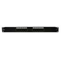 PATCH PANEL LANPRO CAT5 DE 12 PUERTO, CON JACK