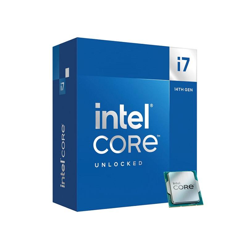 Micro Procesador Intel Core I7-14700K 3.4GHz, 20 Nucleos, 30MB LGA1700 CPU 14th Gen