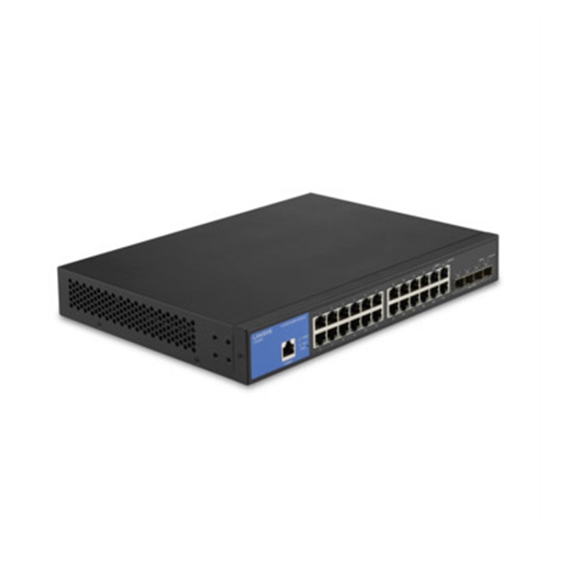 Switch LINKSYS LGS328C, 24 Puertos Ethernet, 4x SFP, Administrable, 128Gbps