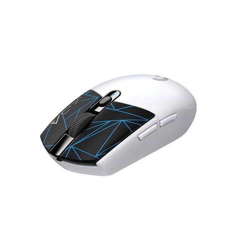 Ratón Gaming Inalambrico Logitech G305 LIGHTSPEED, Sensor Óptico, Frecuencia 2.40GHz, 12000dpi, 6 Botónes, Blanco / KDA
