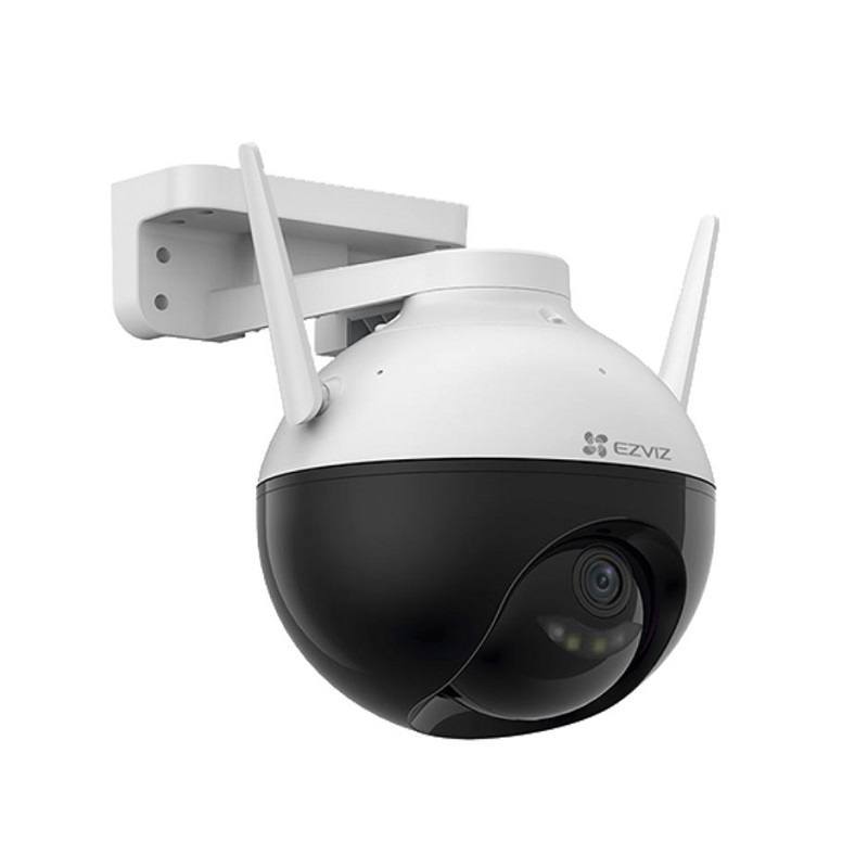 Cámara EZVIZ C8W IP Wifi, 4MP 2K+, 4mm, 360°, Outdoor, IR 30M, Audio bidireccional, día y noche color.