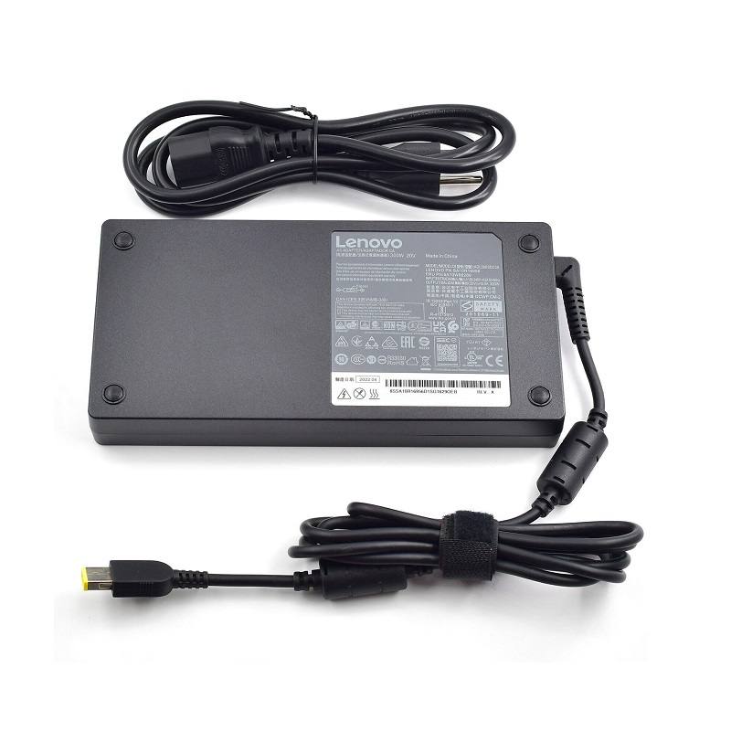 Cargador Original Lenovo para portatiles, 20V 15A, 11x4.5mm punta rectangular