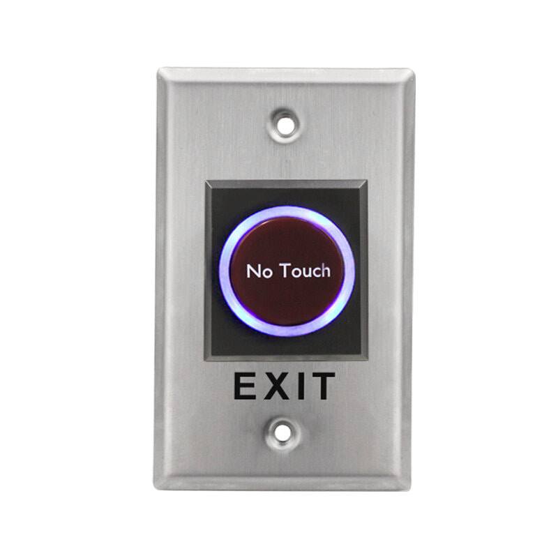 Botón de salida para control de acceso de puerta, Con sensor infrarrojo sin contacto