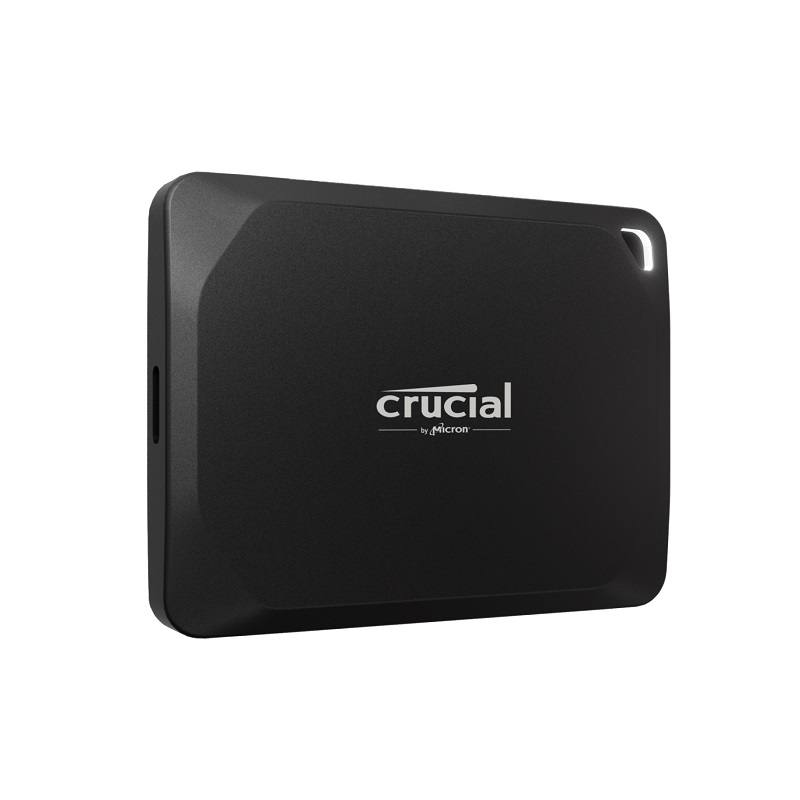 Disco SSD Externo Portable Crucial X10 Pro de 2TB, USB C 3.2 Gen-2, Lectura Secuencial 2100MBs, IP55