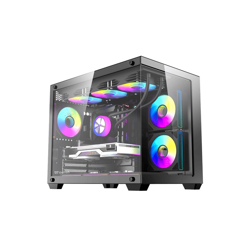 Gabinete Gaming LIAN LI O11 Dynamic Mini Snow, ATX Mid Tower