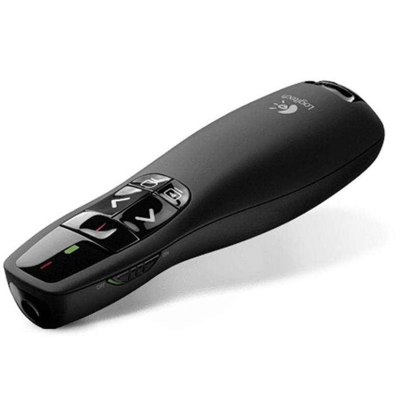 Presentador Inalámbrico LOGITECH R400 Con Puntero Láser 2.4GHz, 10M